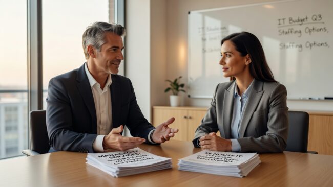 Managed IT Services vs In-House IT: How to Choose Featured Image Comparing managed IT services vs in-house IT? Learn how each model works, where each falls short, and how to decide what fits your business.