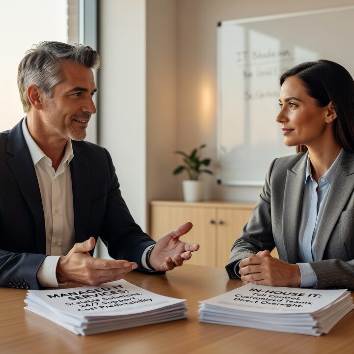 Comparing managed IT services vs in-house IT? Learn how each model works, where each falls short, and how to decide what fits your business.