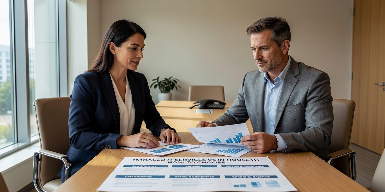Weighing managed IT services vs in-house IT? This practical guide helps business leaders compare both models and make the right call for their company.
