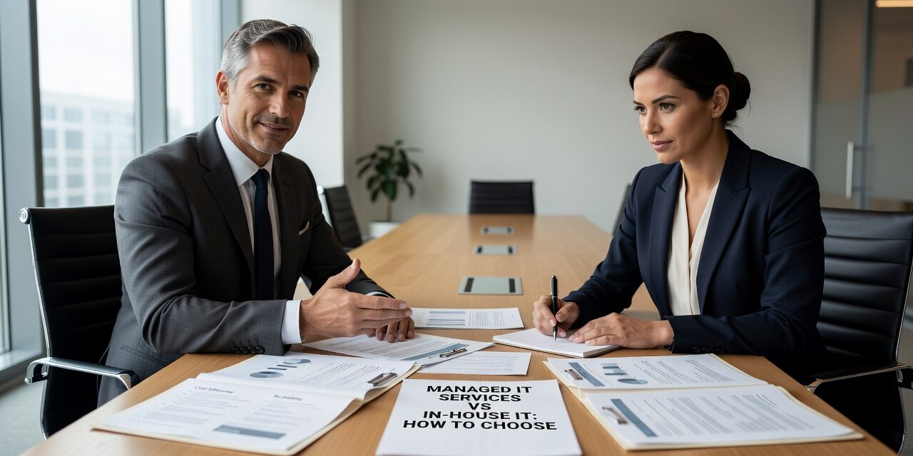 Managed IT Services vs In House IT: How to Choose Featured Image Compare managed IT services vs in house IT for growing businesses. Learn when each approach works best and how co-managed IT combines both benefits.