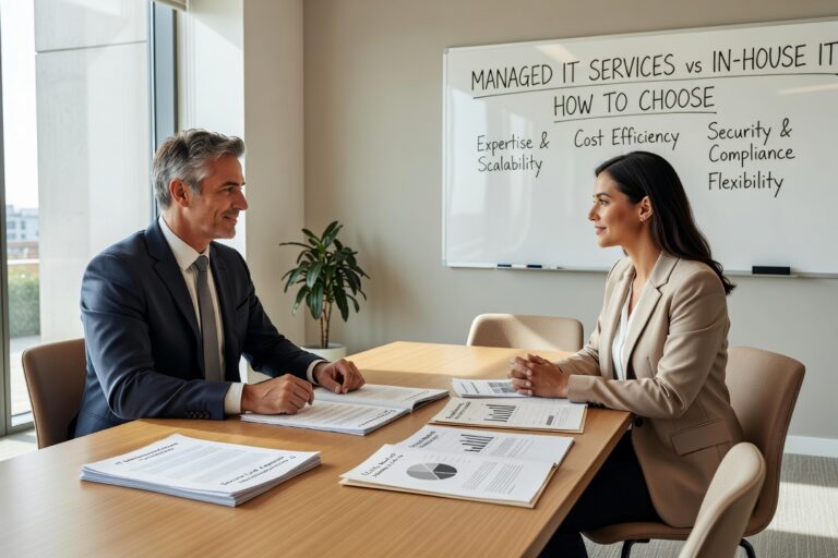 Comparing managed IT services vs in-house IT? This guide breaks down how each model works, where each fails, and how to make the right call for your business.