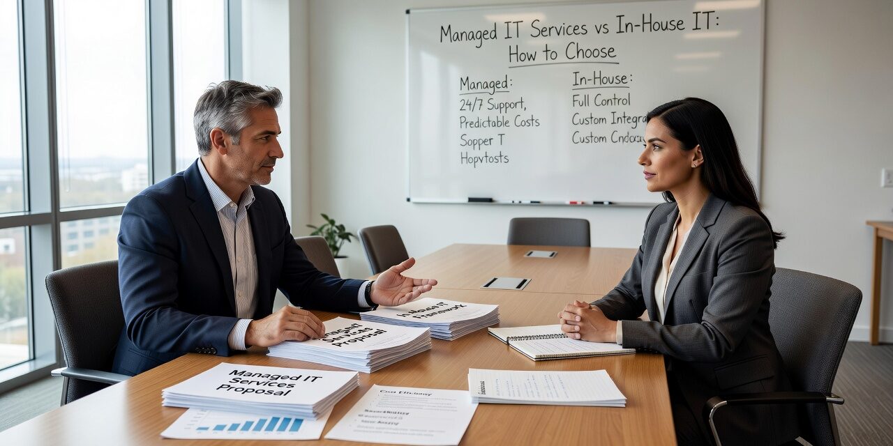 Managed IT Services vs In-House IT: How to Choose Featured Image Comparing managed IT services vs in-house IT? This guide breaks down the real operational tradeoffs to help business owners make the right decision.