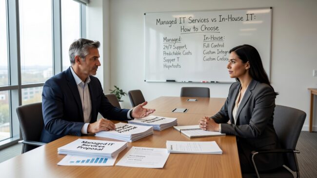 Comparing managed IT services vs in-house IT? This guide breaks down the real operational tradeoffs to help business owners make the right decision.