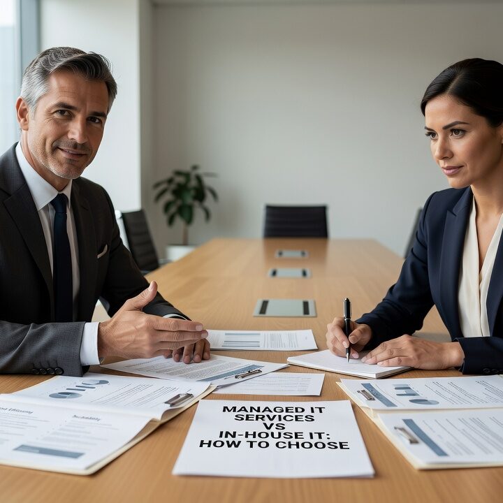 Compare managed IT services vs in house IT for growing businesses. Learn when each approach works best and how co-managed IT combines both benefits.