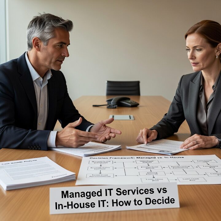 Managed IT Services vs In-House IT: How to Decide Featured Image Comparing managed IT services vs in-house IT? This practical guide helps business owners and managers decide which model fits their size, budget, and growth.
