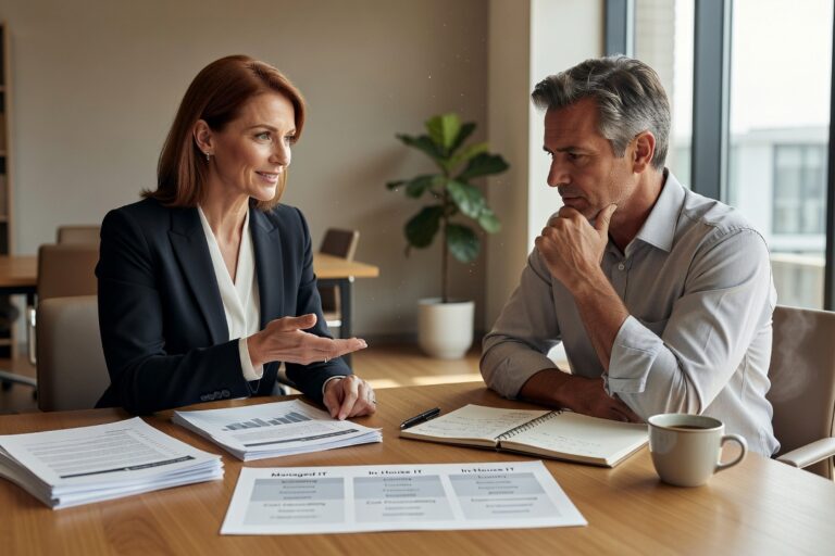Weighing managed IT services vs in-house IT? This guide covers real costs, coverage gaps, and practical questions to help you make the right call.