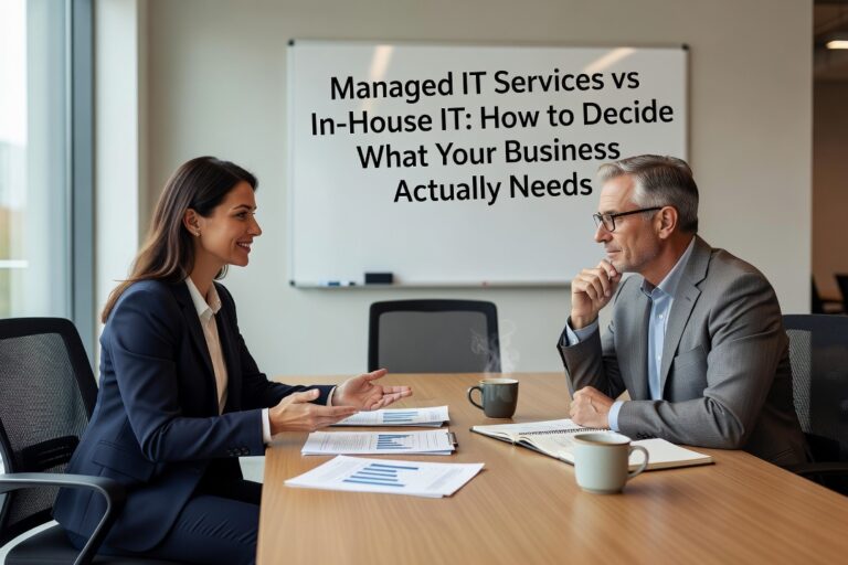 Weighing managed IT services vs in-house IT? This guide breaks down the real trade-offs to help business owners make a smarter, more informed decision.