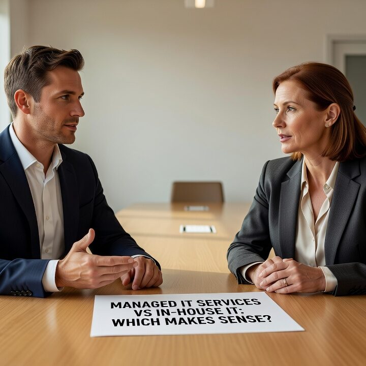 Comparing managed IT services vs in-house IT? See how each model works in practice, where each falls short, and how to make the right call for your business.