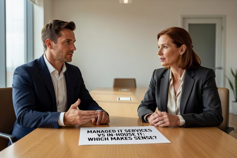 Comparing managed IT services vs in-house IT? See how each model works in practice, where each falls short, and how to make the right call for your business.