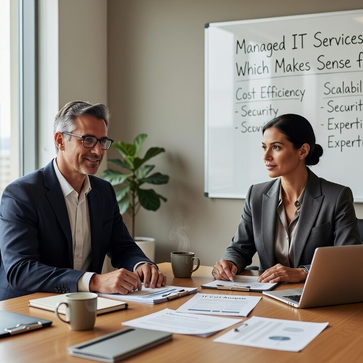 Managed IT Services vs In House IT: Which Makes Sense for Your Business Featured Image Compare managed IT services vs in house IT costs, benefits and drawbacks. Learn which approach works best for small businesses and growing companies.