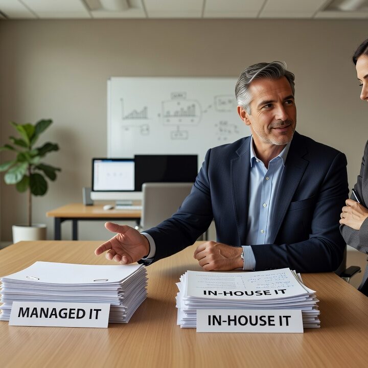 Comparing managed IT services vs in-house IT? Here's a practical breakdown of cost, coverage, and control to help you decide what fits your business.