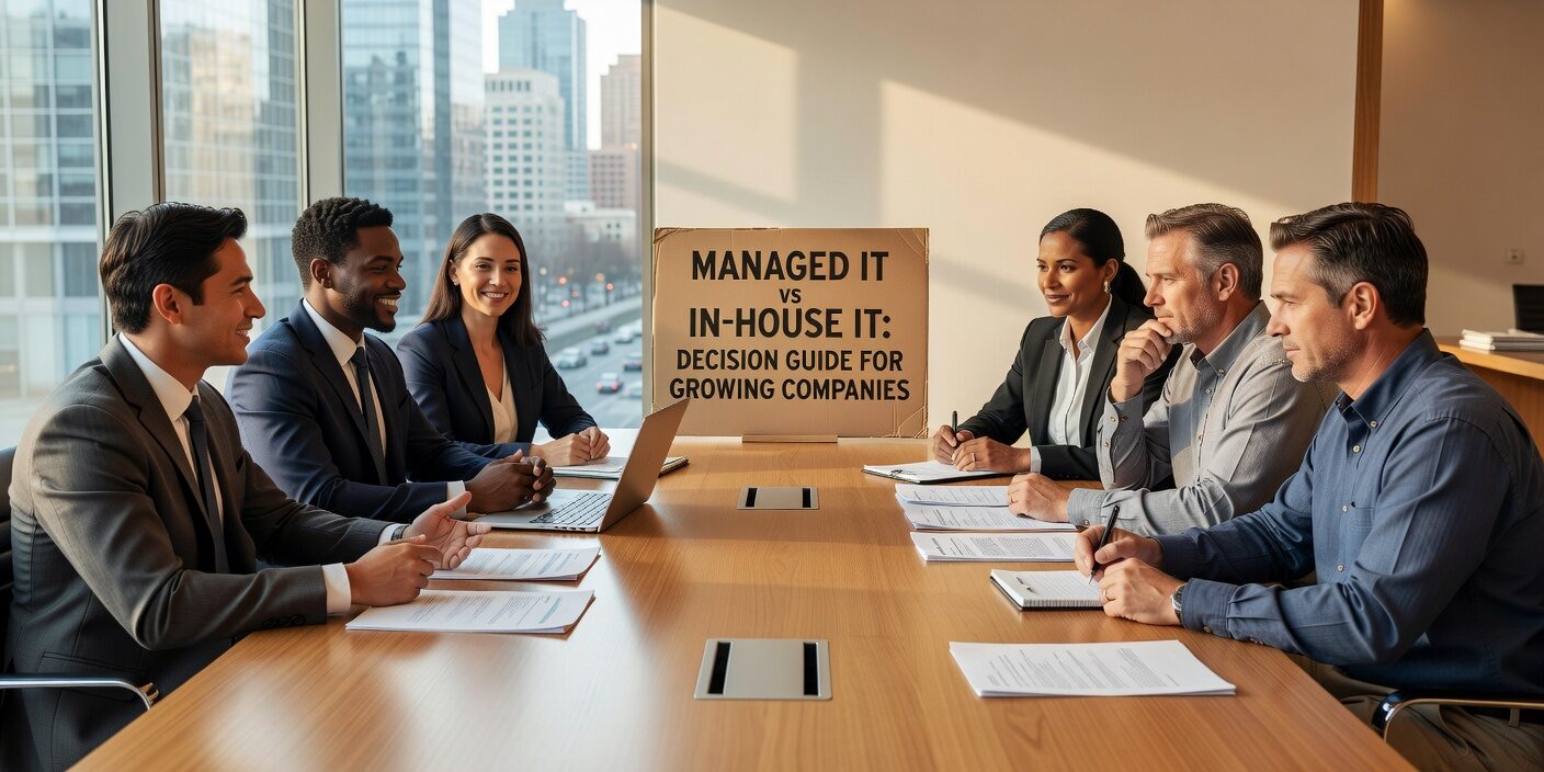 Compare managed IT services vs in-house teams for growing businesses. Learn costs, benefits, and decision factors to choose the right IT strategy.