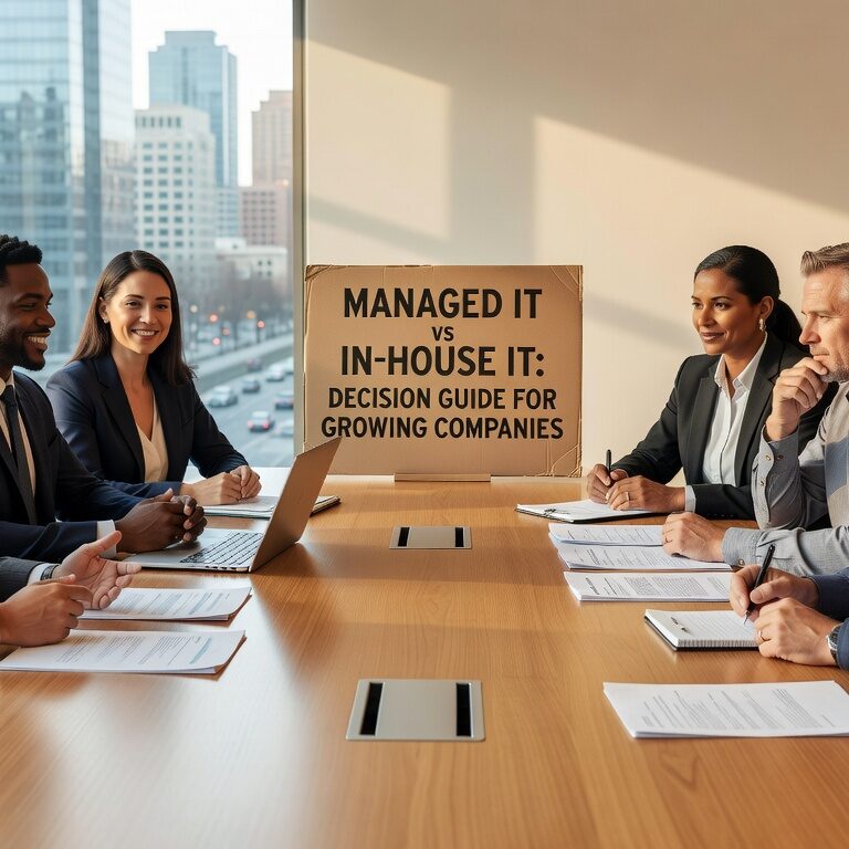 Compare managed IT services vs in-house teams for growing businesses. Learn costs, benefits, and decision factors to choose the right IT strategy.