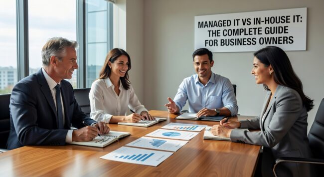 Compare managed IT services vs in-house IT teams. Learn costs, benefits, and which option works best for growing businesses seeking reliable technology support.
