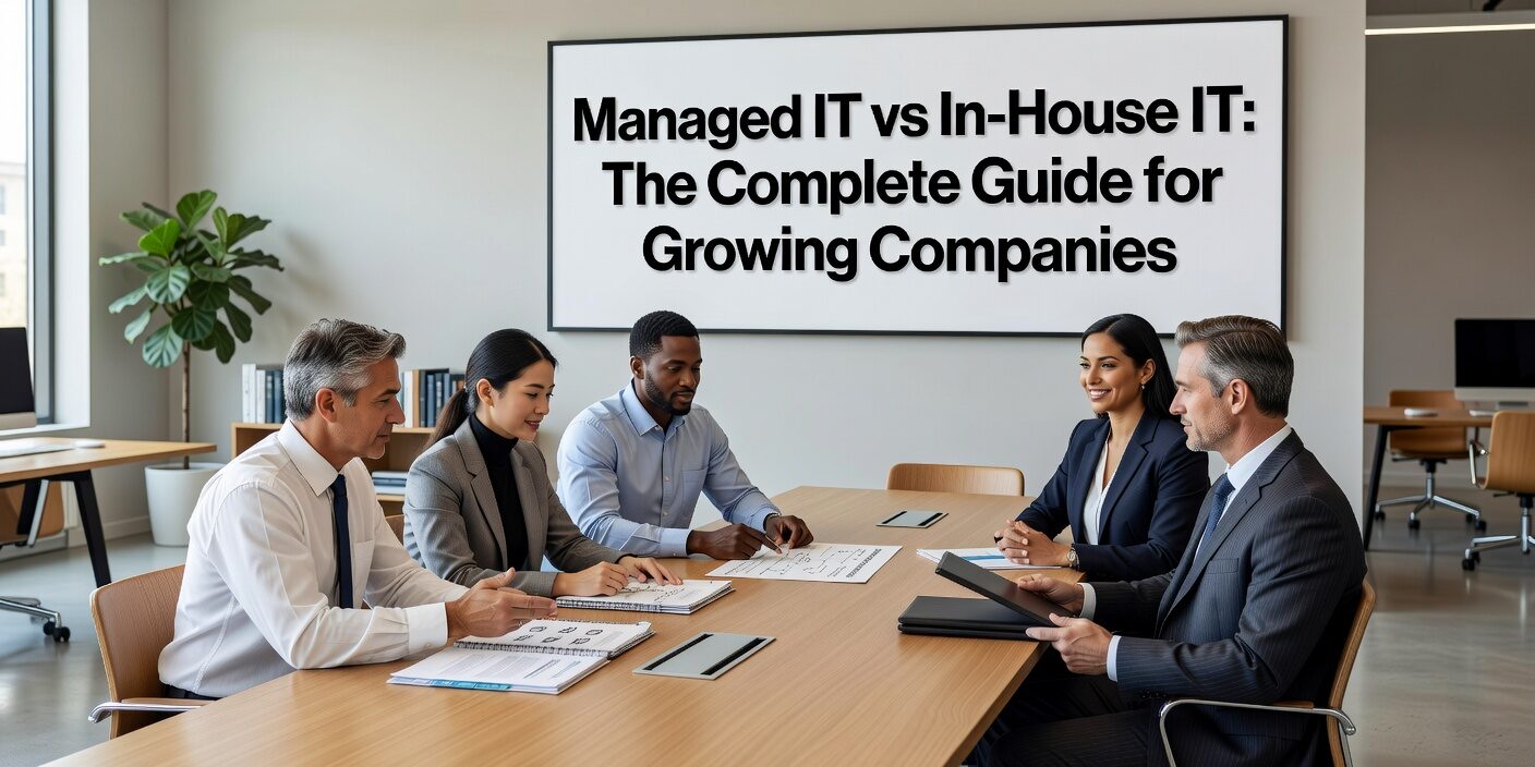 Managed IT vs In-House IT: The Complete Guide for Growing Companies Featured Image Compare managed IT services vs in-house IT for growing companies. Learn cost differences, scalability factors, and how to choose the right approach for your business needs.