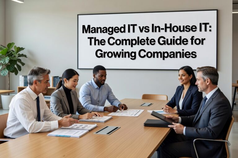 Compare managed IT services vs in-house IT for growing companies. Learn cost differences, scalability factors, and how to choose the right approach for your business needs.