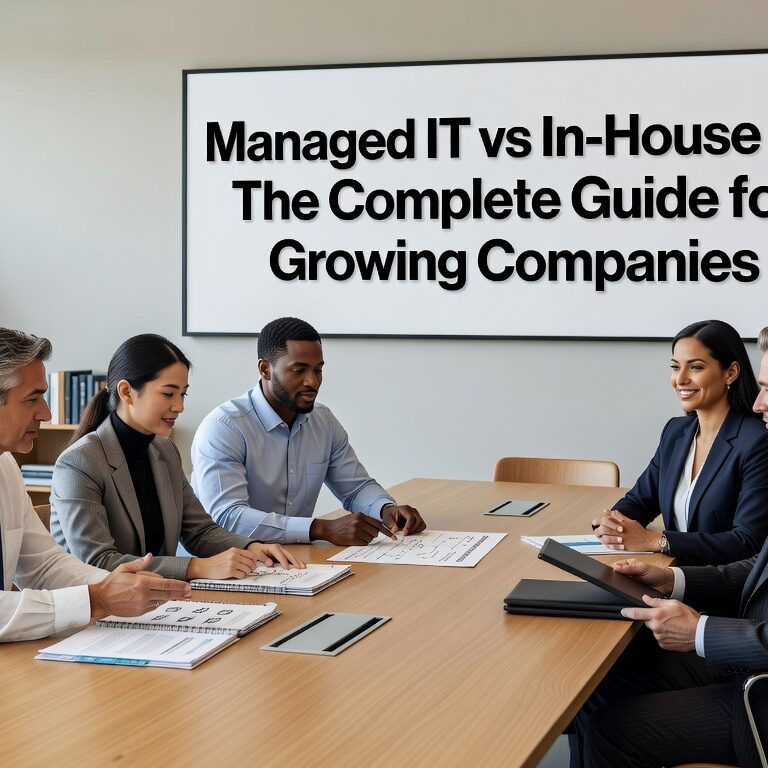 Compare managed IT services vs in-house IT for growing companies. Learn cost differences, scalability factors, and how to choose the right approach for your business needs.