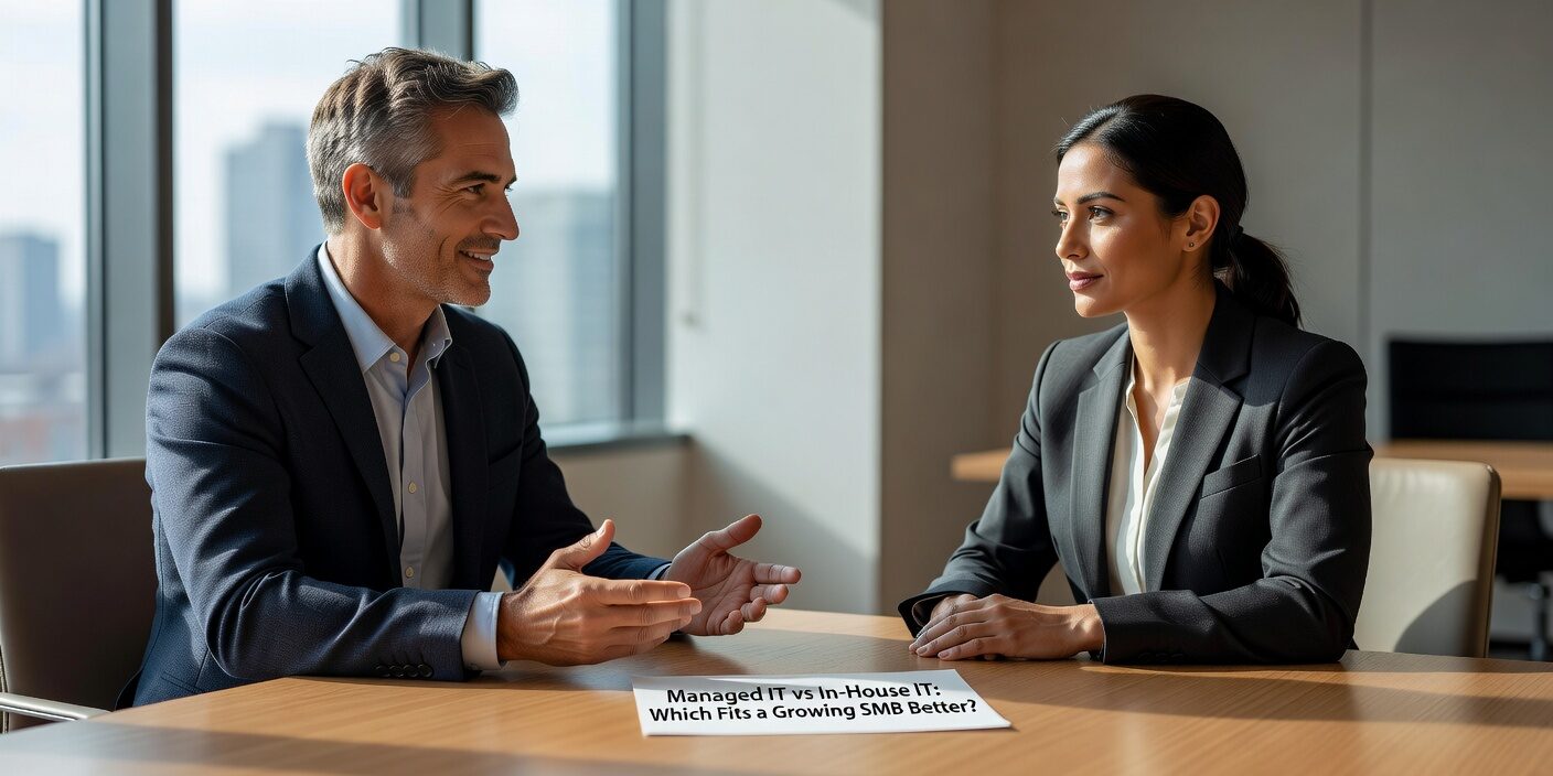 Compare managed IT services vs in-house IT staff for growing SMBs. Learn about costs, benefits, and which option provides better value for your business.