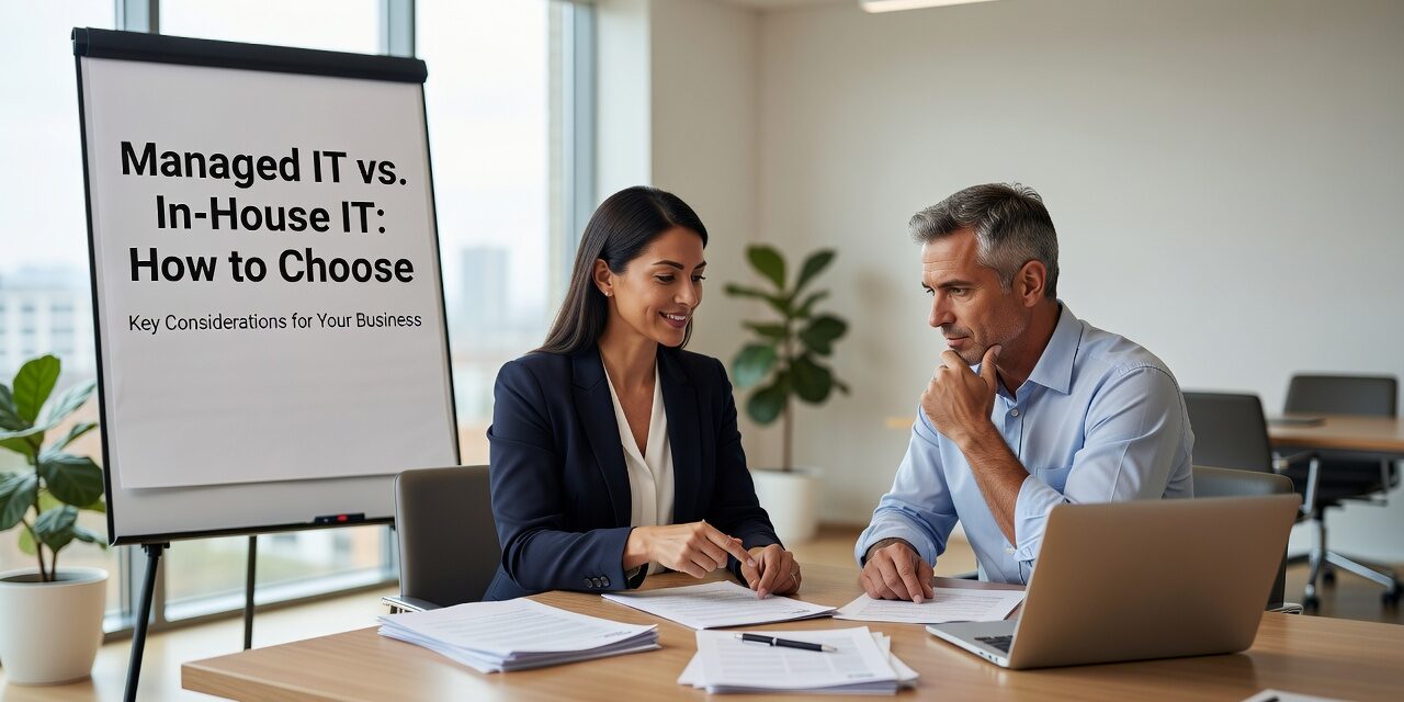 Comparing managed IT services vs in-house IT? Learn the real operational differences, common blind spots, and how to decide what fits your business.