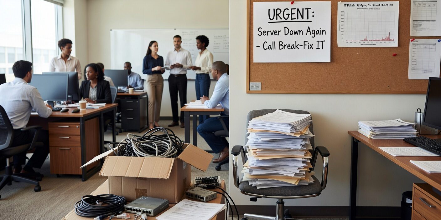 Signs Your Business Has Outgrown Break Fix IT Support Featured Image Discover the key warning signs that your growing business has outgrown break-fix IT support and needs proactive managed services.