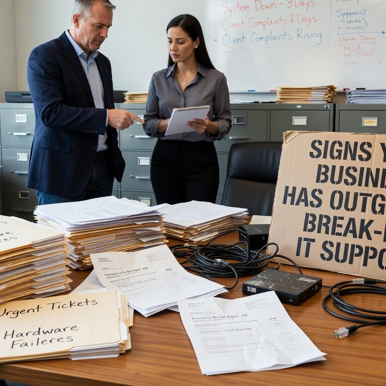 Learn the key indicators that your growing business needs proactive IT management instead of reactive break-fix support for better reliability and growth.