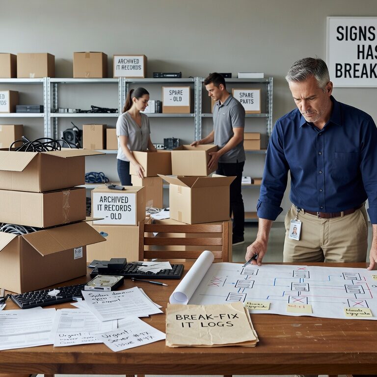 Learn the key warning signs that your business has outgrown reactive IT support and needs a more strategic approach to technology management.