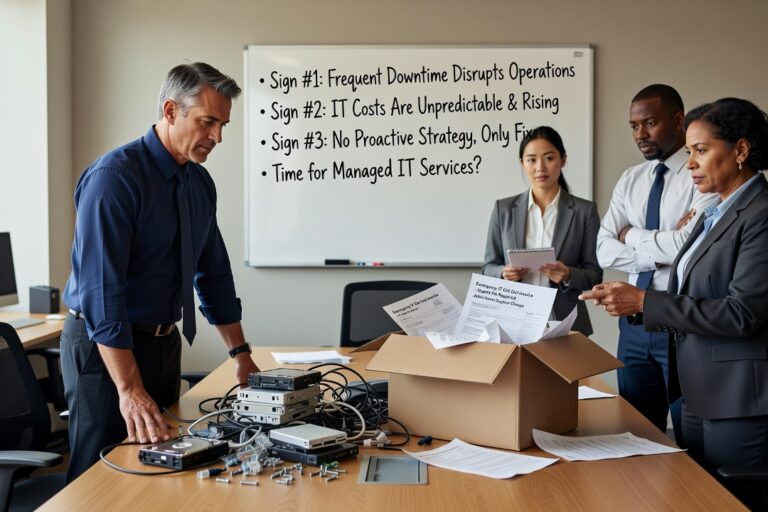 Learn the clear warning signs that indicate your growing business has outgrown break-fix IT support and needs a more proactive approach.