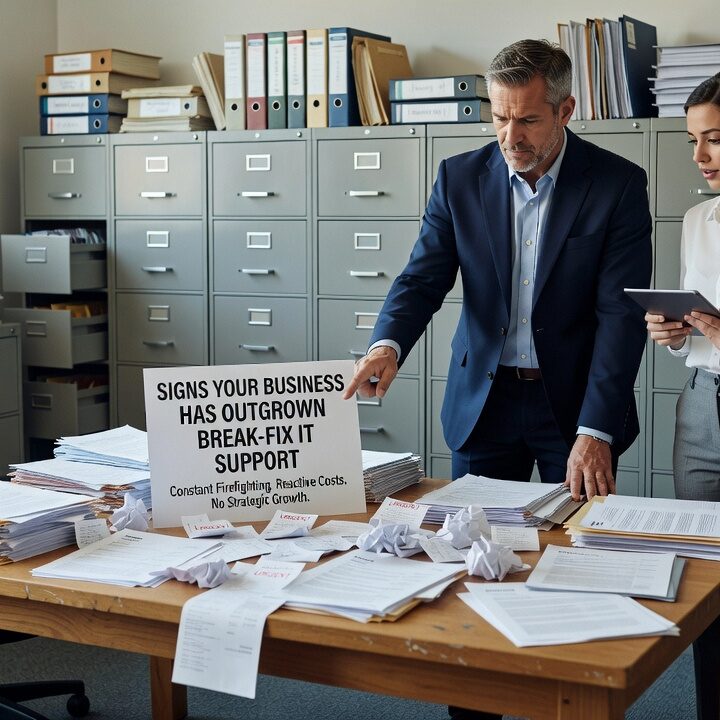 Signs Your Business Has Outgrown Break Fix IT Support Featured Image Recognize the warning signs that your growing business needs proactive IT support instead of break-fix services to prevent costly downtime and frustration.