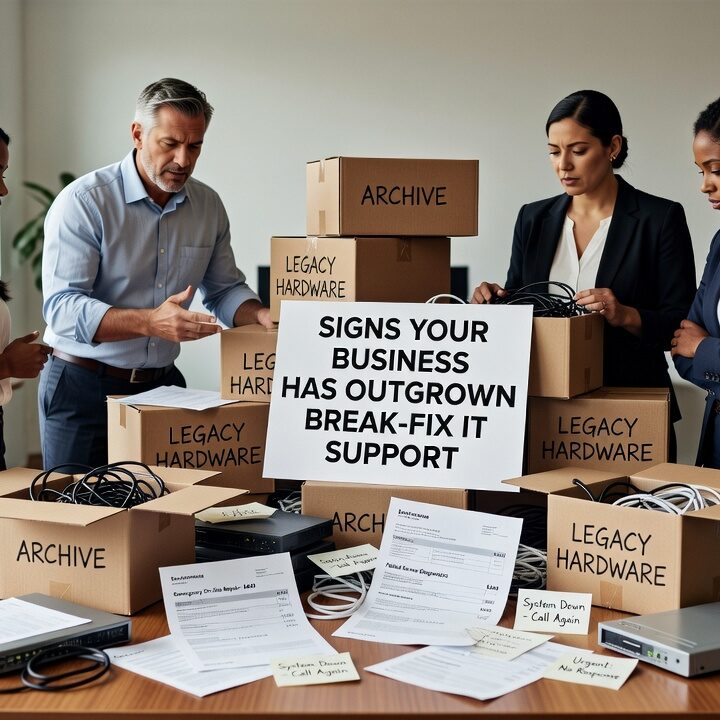 Signs Your Business Has Outgrown Break-Fix IT Support Featured Image Still calling for IT help only when something breaks? These signs show your business has outgrown break-fix IT support—and what to do about it.