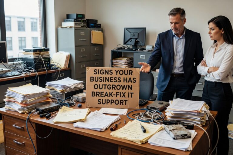 Still using break-fix IT support? Learn the clear signs your business has outgrown it and what a better support model looks like.