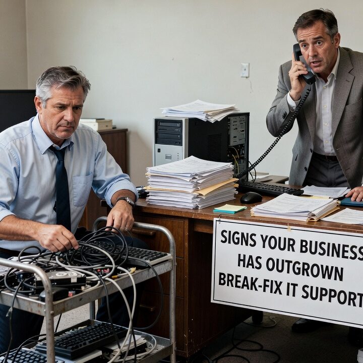 Signs Your Business Has Outgrown Break-Fix IT Support Featured Image Still using break-fix IT support? Learn the signs your business has outgrown it — and what a more proactive approach looks like.