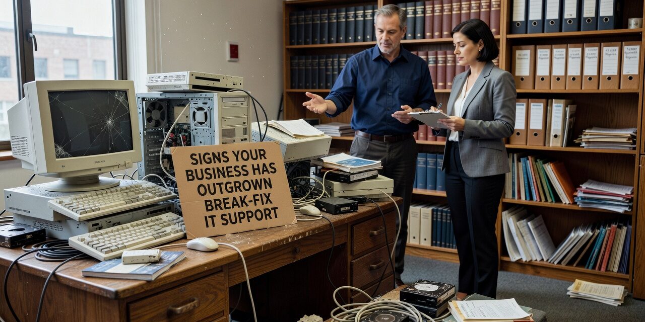 Learn the key signs your business has outgrown break-fix IT support and what a more proactive approach can mean for your operations.