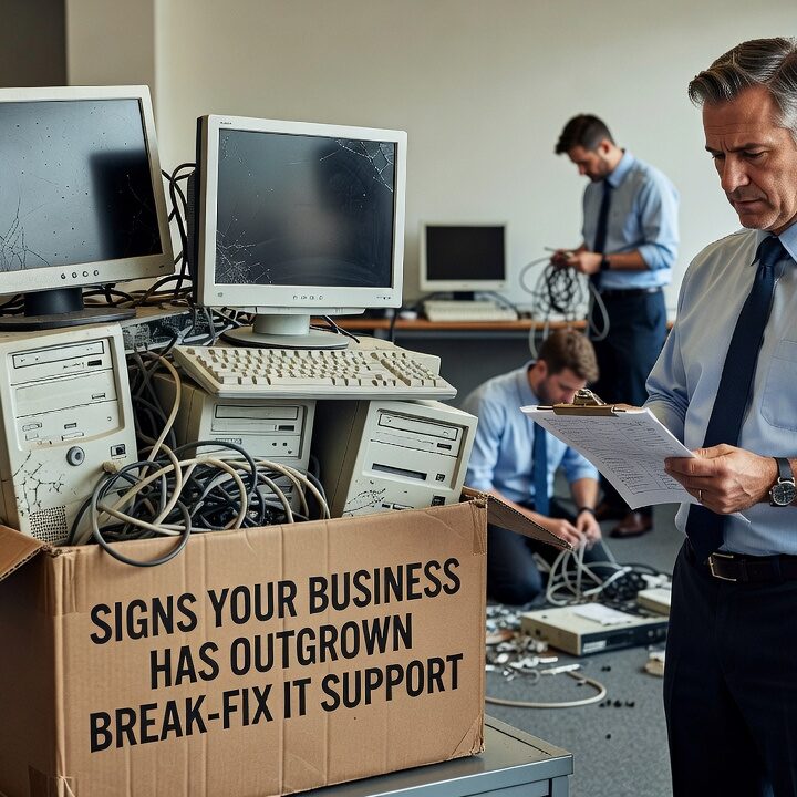 Signs Your Business Has Outgrown Break-Fix IT Support Featured Image Recurring IT issues, unpredictable costs, and backup blind spots are signs your business has outgrown break-fix IT support. Here is what to look for.