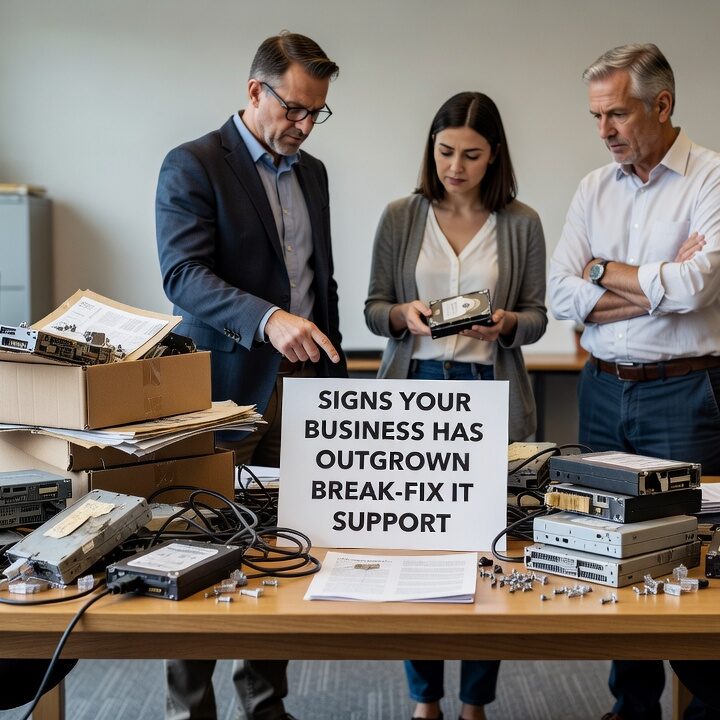 Still using break-fix IT support? Here are the clearest signs your business has outgrown it — and what to consider instead.