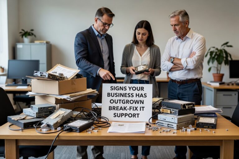 Still using break-fix IT support? Here are the clearest signs your business has outgrown it — and what to consider instead.
