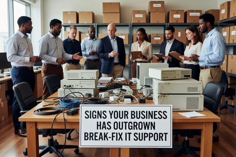 Learn the key warning signs that your growing business has outgrown break-fix IT support and needs proactive technology management instead.