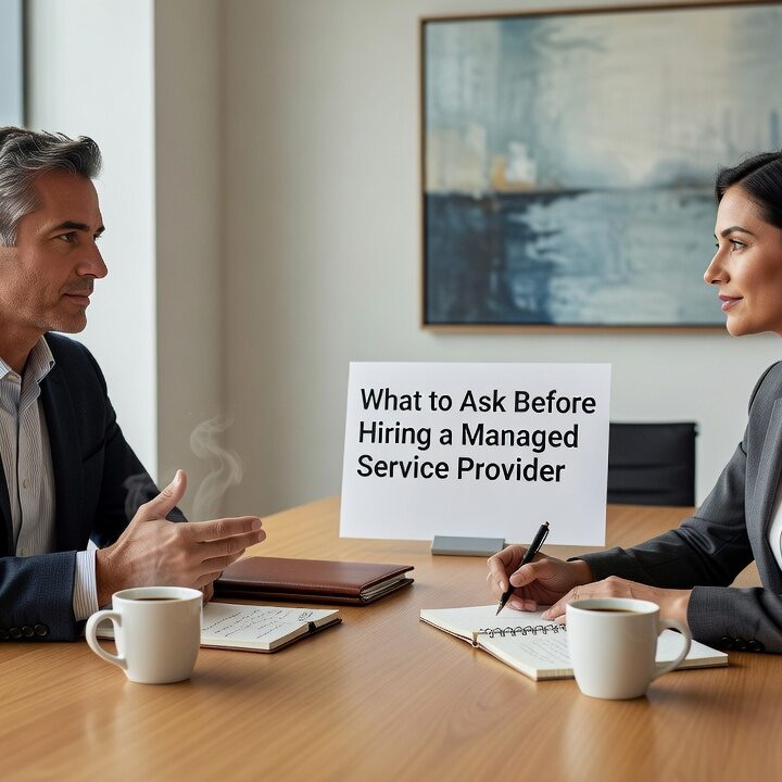 What to Ask Before Hiring a Managed Service Provider Featured Image Essential questions to ask managed service providers before signing a contract. Get clear answers on response times, costs, and service scope.