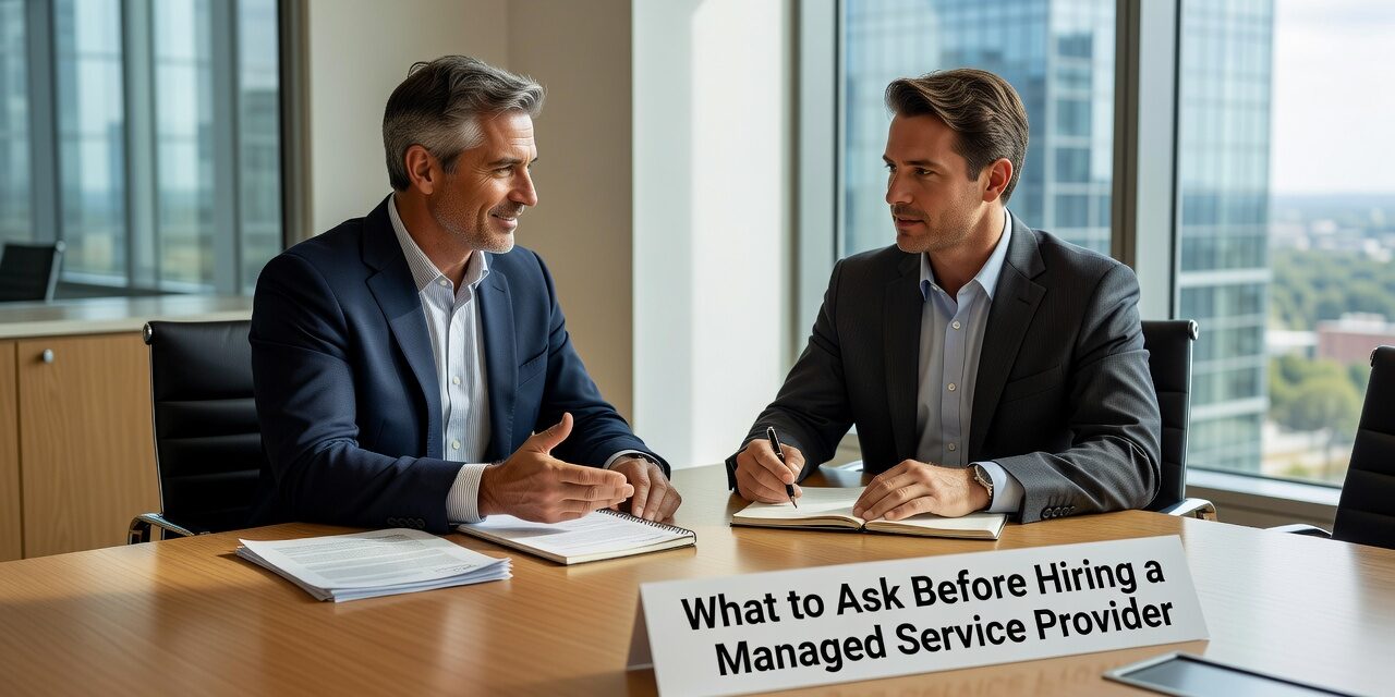 What to Ask Before Hiring a Managed Service Provider Featured Image Know what to ask before hiring a managed service provider. A practical guide for business owners and operations teams evaluating IT support options.