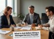 Essential questions to ask when evaluating IT providers. Get the checklist business leaders need to find the right managed service provider.