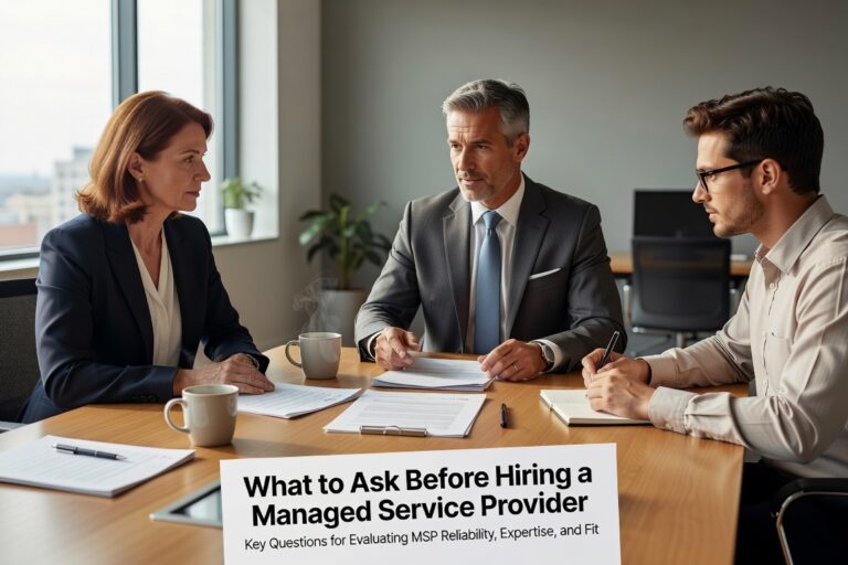 Essential questions to ask when evaluating IT providers. Get the checklist business leaders need to find the right managed service provider.