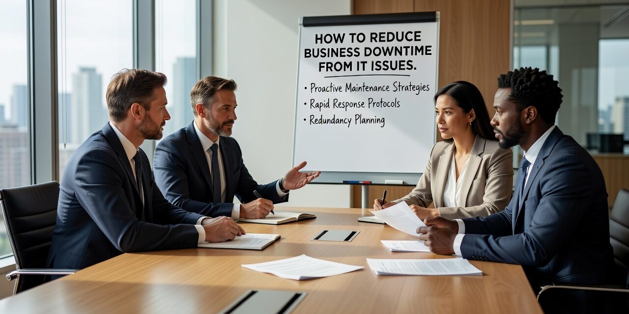 How to Reduce Business Downtime from IT Issues Featured Image Recurring IT issues and unplanned outages cost more than most businesses realize. Here's how to reduce downtime with practical IT support and maintenance habits.