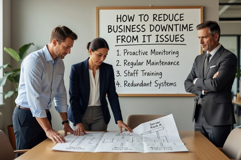 How to Reduce Business Downtime from IT Issues Featured Image Learn practical steps to reduce business downtime from IT issues — from fixing undocumented networks to building a reliable IT support model.