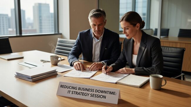 How to Reduce Business Downtime from IT Issues Featured Image Recurring IT issues don't fix themselves. Learn the practical steps your business can take to reduce downtime and close common IT support gaps.