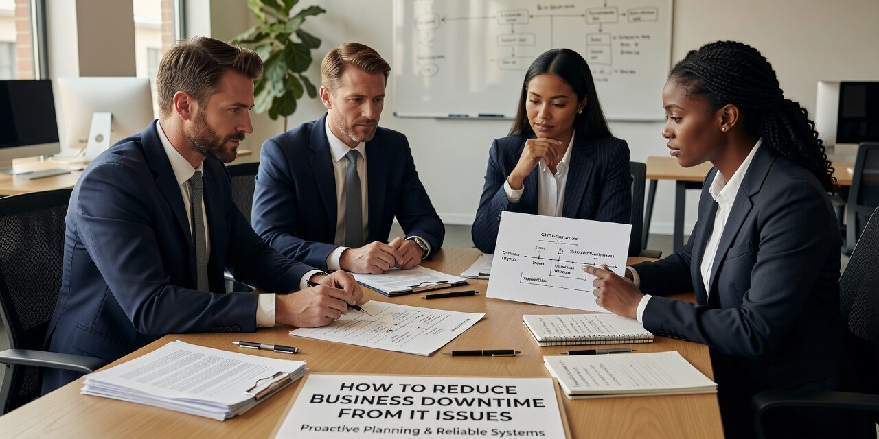 How to Reduce Business Downtime from IT Issues Featured Image Learn the real causes of IT-related business downtime and practical steps to prevent it — from backup testing to proactive monitoring and network redundancy.