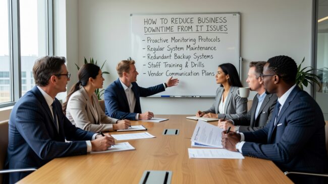 How to Reduce Business Downtime from IT Issues Featured Image Learn practical steps to reduce business downtime from IT issues, including common causes, what proactive monitoring prevents, and how to build IT reliability.