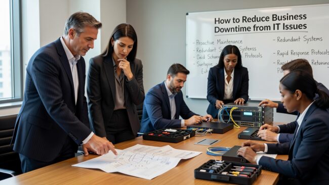 Learn practical steps to reduce business downtime from IT issues — from backup testing to vendor consolidation and proactive network maintenance.