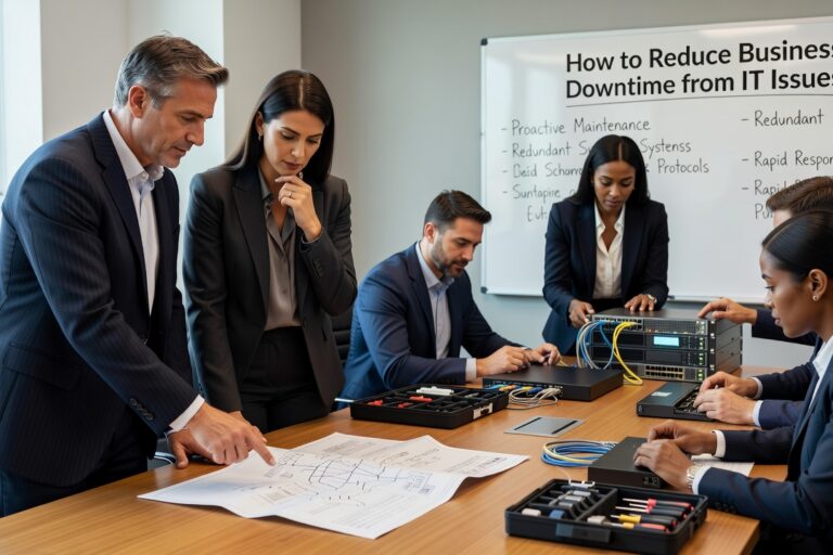 How to Reduce Business Downtime from IT Issues Featured Image Learn practical steps to reduce business downtime from IT issues — from backup testing to vendor consolidation and proactive network maintenance.