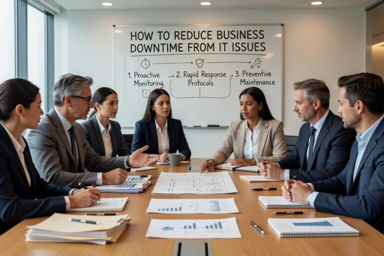 How to Reduce Business Downtime from IT Issues Featured Image Learn how to reduce business downtime from IT issues with practical steps on monitoring, redundancy, backup testing, and smarter IT support planning.