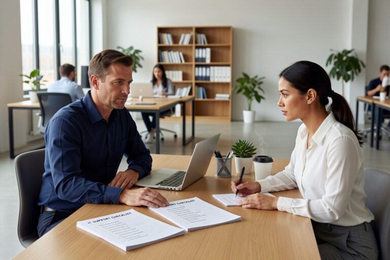Use this IT support checklist to find coverage gaps before they cause downtime, security issues, or recovery failures at your growing business.