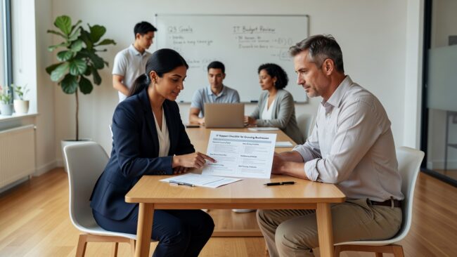 IT Support Checklist for Growing Businesses Featured Image A practical IT support checklist for growing businesses — covering backups, endpoints, vendors, and network gaps before they cause downtime.
